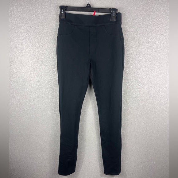 Spanx The Perfect Pant Women’s Small Black Straight Ankle Minimalist Career - Picture 2 of 13